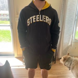 Men’s Steelers zip up